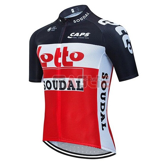 Maglia Lotto Soudal Manica Corta 2020 Nero Rosso Bianco - Clicca l'immagine per chiudere